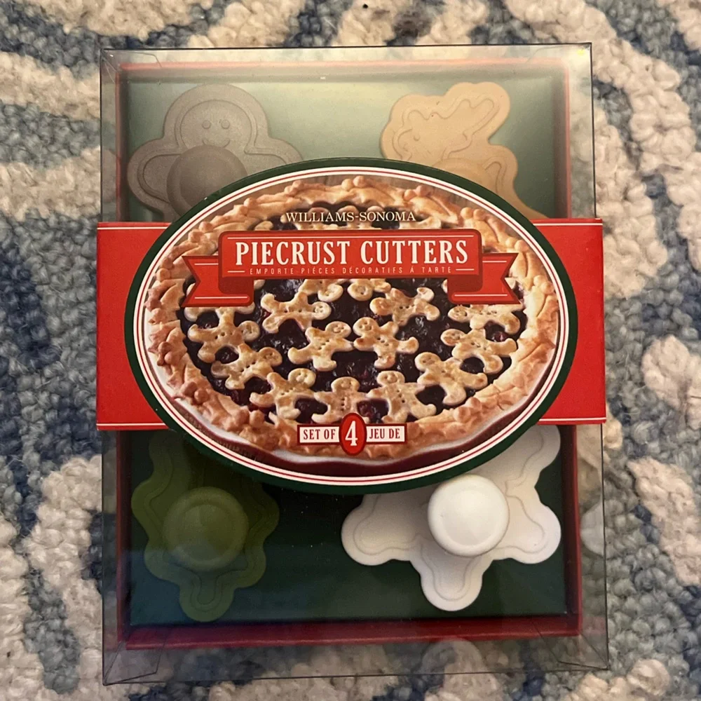 NWT WILLIAMS-SONOMA Holiday Pie Crust Cutters